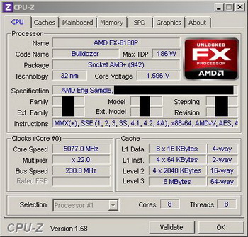 zambezi 5077 Mhz